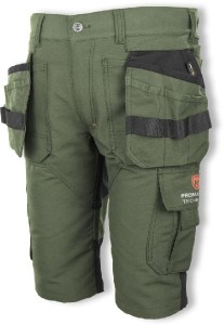 Spodenki robocze EREBOS green/black - 50