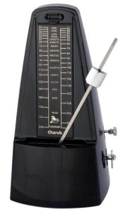 Cherub WSM-330 metronom z dzwonkiem czarny