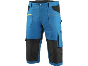 Spodnie 3/4 CXS STRETCH męskie - niebieski-czarny - 54
