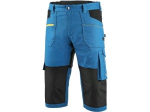 Spodnie 3/4 CXS STRETCH męskie - niebieski-czarny - 60