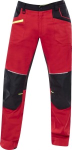 Spodnie do pasa ARDON®4Xstretch® - czerwony - 58