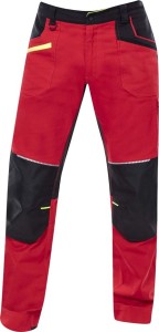 Spodnie do pasa ARDON®4Xstretch® - czerwony - 64