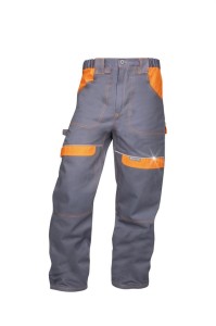 Spodnie do pasa COOL TREND - szaro-pomarańczowy - 183-190cm - L