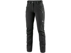 Spodnie do pasa CXS AKRON damskie softshell - czarny - 48