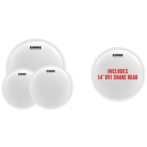 Evans UV1 10 12 16 + 14 zestaw naciągów Propack ROCK