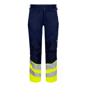 Spodnie do pasa ENGEL Safety - granatowy/hivis żółty - 64
